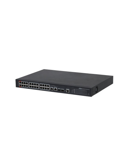 Dahua Technology PoE DH-PFS4226-24ET-360-V3 switch Gestionado L2 Gigabit Ethernet (10 100 1000) Energía sobre Ethernet (PoE)