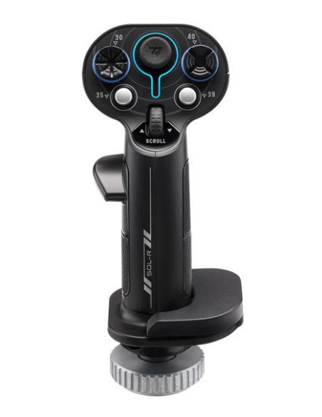 Thrustmaster Sol-R 3 AVA Add-On Grip Negro USB Palanca de vuelo Analógico Digital PC