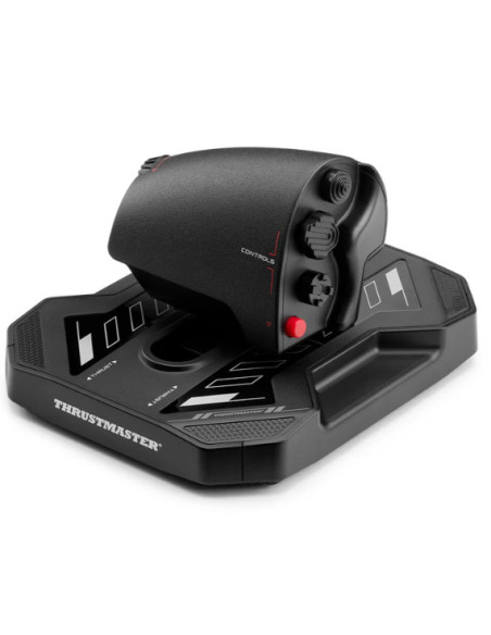 Thrustmaster Sol-R 4 HOTAS Negro USB Joystick Palanca de control lateral + cuadrante de aceleración Analógico Digital PC