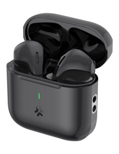 Celly COMPACTBK auricular y casco Auriculares Inalámbrico Dentro de oído Llamadas Música USB Tipo C Negro 2