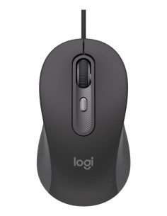 Logitech Signature Wired M520 for Business ratón Oficina Ambidextro USB Tipo C Óptico 4000 DPI