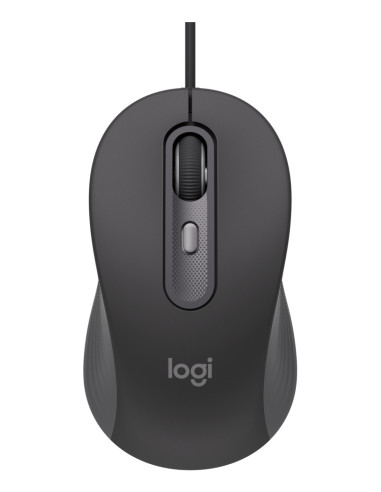 Logitech Signature Wired M520 for Business ratón Oficina Ambidextro USB Tipo C Óptico 4000 DPI
