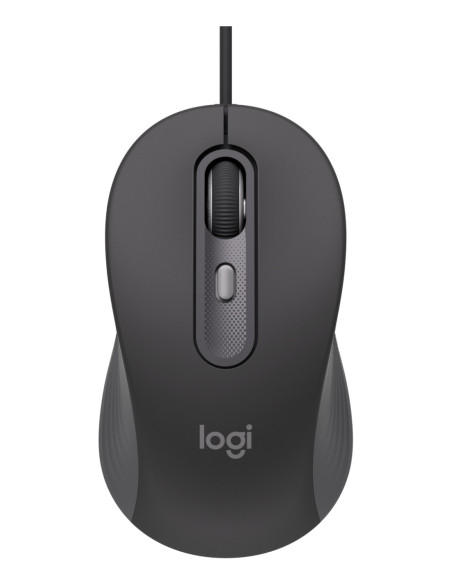 Logitech Signature Wired M520 for Business ratón Oficina Ambidextro USB Tipo C Óptico 4000 DPI