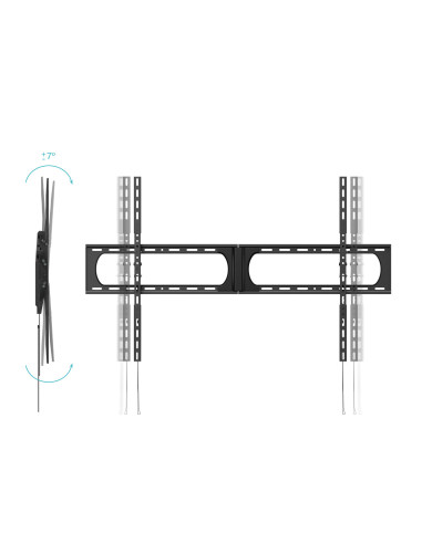 TooQ Soporte de Pared para Pantallas 37”-140”, Negro