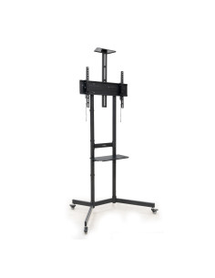 TooQ “NEFERTITI” Soporte de suelo con Ruedas para pantallas de 37”-70”, Negro