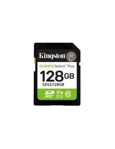 Kingston Technology 128 GB SDXC Canvas Select Plus Gen3 150 MB s C10 UHS-I U1 V10
