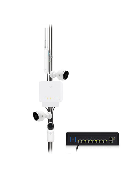 Ubiquiti UniFi USW‑FLEX Gestionado L2 Gigabit Ethernet (10 100 1000) Energía sobre Ethernet (PoE) Blanco