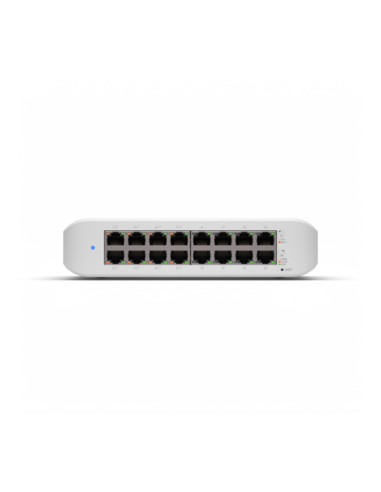 Ubiquiti UniFi Switch Lite 16 PoE L2 Gigabit Ethernet (10 100 1000) Energía sobre Ethernet (PoE) Blanco