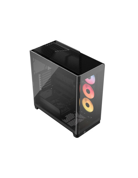 Corsair 4500X RS-R ARGB Tempered Glass Mid-Tower, Black Midi Tower Negro