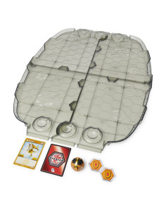 Bakugan Battle Matrix, tablero deluxe con un Sharktar dorado exclusivo, para niños a partir de 6 años 2