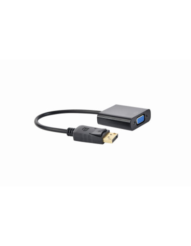 Gembird A-DPM-VGAF-02 adaptador de cable de vídeo 0,15 m VGA (D-Sub) DisplayPort Negro