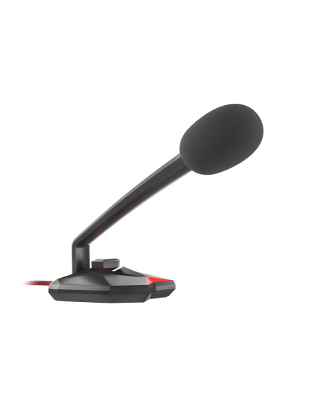 GENESIS Radium 200 Negro, Rojo Micrófono para PC