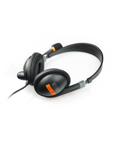 NATEC Drone Auriculares Alámbrico Diadema Llamadas Música Negro, Naranja