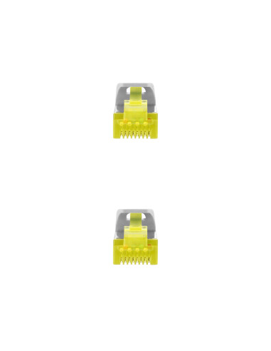 Nanocable Cable Red Latiguillo RJ45 LSZH CAT.6A SFTP AWG26, Gris, 30 cm