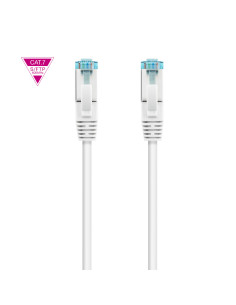 Nanocable Cable de Red Cat.7 600MHZ LSZH SFTP PIMF AWG26, Blanco, 25 cm 2