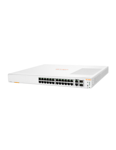 HPE Aruba Networking Aruba Instant On 1960 24G 2XGT 2SFP+ Gestionado L2+ Gigabit Ethernet (10 100 1000) 1U Blanco