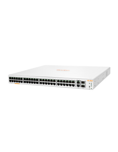 HPE Aruba Networking Instant On 1960 48G 2XGT 2SFP+ Gestionado L2+ Gigabit Ethernet (10 100 1000) 1U Blanco