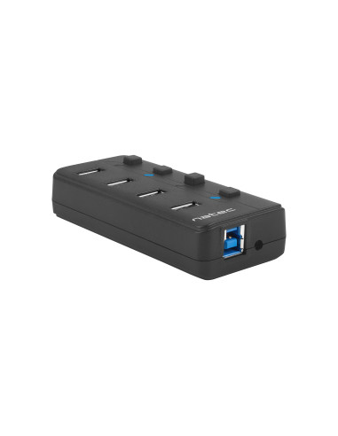 NATEC MANTIS USB 2.0 Type-B 5000 Mbit s Negro