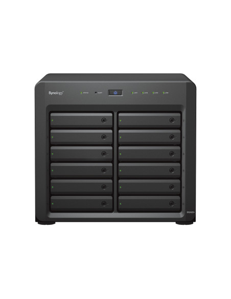 Synology DiskStation DS2422+ servidor de almacenamiento NAS Torre Ryzen Embedded V1500B 4 GB DDR4 0 TB DiskStation Manager Negro
