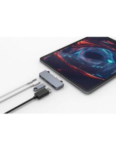 HYPER Drive HD 319E USB 3.2 Gen 2 (3.1 Gen 2) Type-C Plata 2