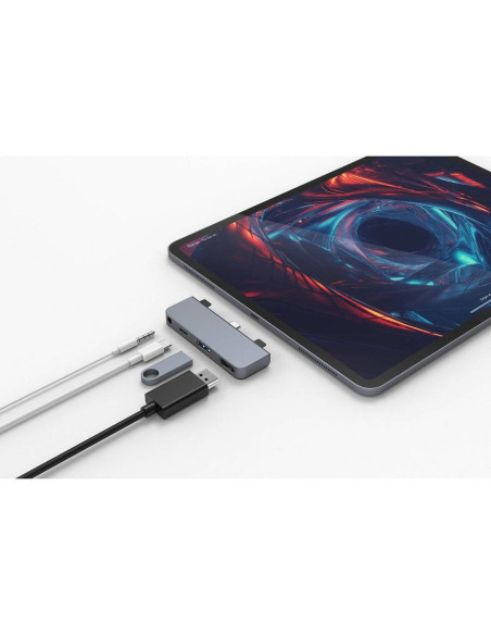 HYPER Drive HD 319E USB 3.2 Gen 2 (3.1 Gen 2) Type-C Plata