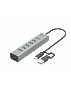 i-tec USB-C USB-A Charging Metal HUB 7 Port