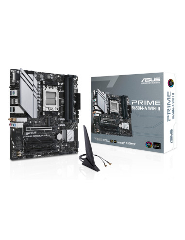 ASUS PRIME B650M-A WIFI II AMD B650 Zócalo AM5 micro ATX