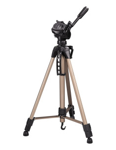 Hama | Trípode para cámara, con altura regulable, trípode fotográfico, con bolsa de transporte incluída, altura 60-153cm, color