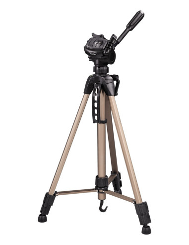 Hama | Trípode para cámara, con altura regulable, trípode fotográfico, con bolsa de transporte incluída, altura 60-153cm, color