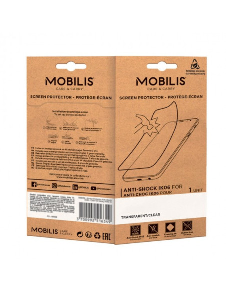 Mobilis 036271 protector de pantalla o trasero para teléfono móvil Samsung 1 pieza(s)