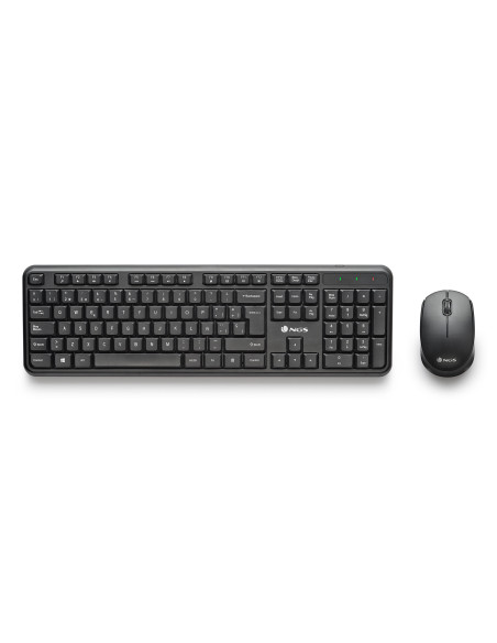 NGS HARMONY KIT (QUERTY, ES) teclado Ratón incluido Universal RF inalámbrico QWERTY Español Negro