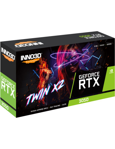 INNO3D GeForce RTX 3050 Twin X2 NVIDIA 8 GB GDDR6