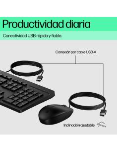 HP Combo de teclado y ratón con cable 225