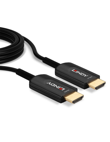 Lindy 38381 cable HDMI 15 m HDMI tipo A (Estándar) Negro