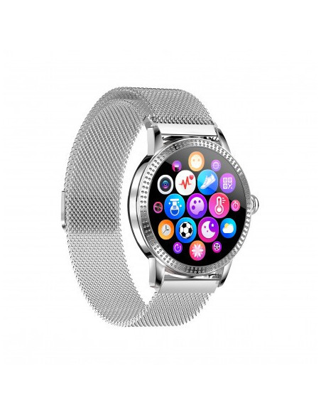 DCU Advance Tecnologic Jewel 2,54 cm (1") IPS 26 mm Digital 240 x 280 Pixeles Pantalla táctil Negro, Blanco