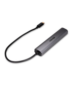 Lindy 43384 hub de interfaz USB Tipo C 10000 Mbit s Gris 2