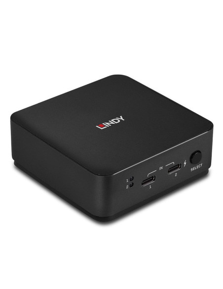 Lindy 42321 interruptor KVM Gris