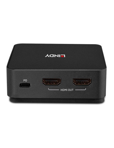 Lindy 42321 interruptor KVM Gris