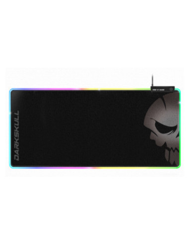 Spirit of Gamer Darkskull Alfombrilla de ratón para juegos Negro
