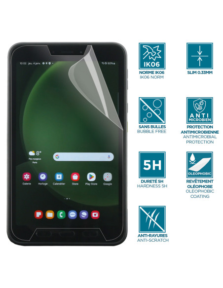 Mobilis 036315 protector de pantalla para tableta Samsung 1 pieza(s)