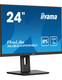 iiyama ProLite XUB2495WSU-B7 pantalla para PC 61,2 cm (24.1") 1920 x 1200 Pixeles WUXGA LED Negro