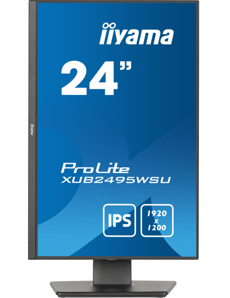 iiyama ProLite XUB2495WSU-B7 pantalla para PC 61,2 cm (24.1") 1920 x 1200 Pixeles WUXGA LED Negro