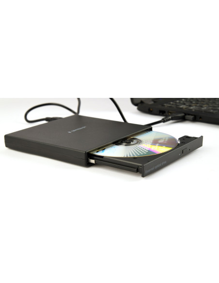 Gembird DVD-USB-04 unidad de disco óptico DVD±RW Negro