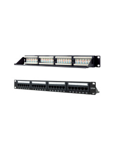 Nanocable 10.21.4124 panel de parcheo 1U 2