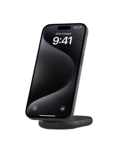 Belkin BoostCharge Auriculares, Smartphone Negro USB Cargador inalámbrico Carga rápida Interior