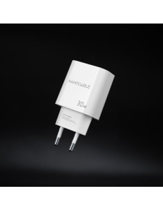 Nanocable Cargador USB-C PD 30W, Blanco 2