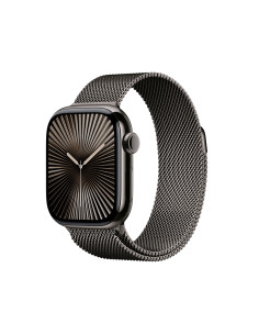 Apple Watch Series 10 OLED 42 mm Digital 374 x 446 Pixeles Pantalla táctil 4G Gris Wifi GPS (satélite)