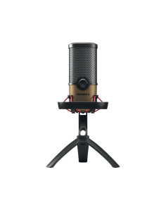 CHERRY UM 9.0 PRO RGB Negro, Cobre Micrófono de superficie para mesa