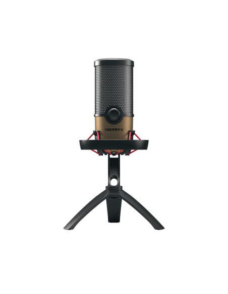 CHERRY UM 9.0 PRO RGB Negro, Cobre Micrófono de superficie para mesa