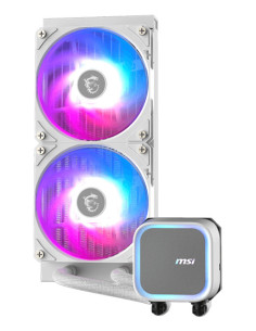 MSI MAG Coreliquid A13 240 WHITE Placa base, Procesador Sistema de refrigeración líquida todo en uno 12 cm Blanco 1 pieza(s) 2